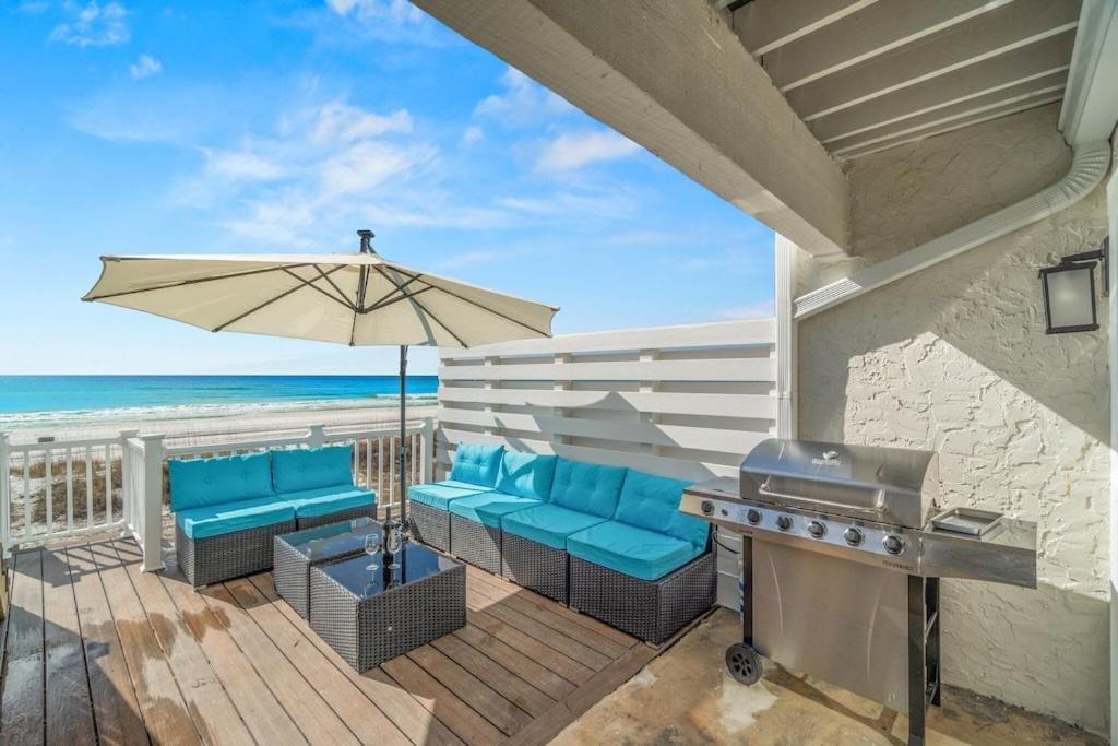 Newly Remodeled Beachfront Townhome - Sleeps 14 Panama City Beach Kültér fotó