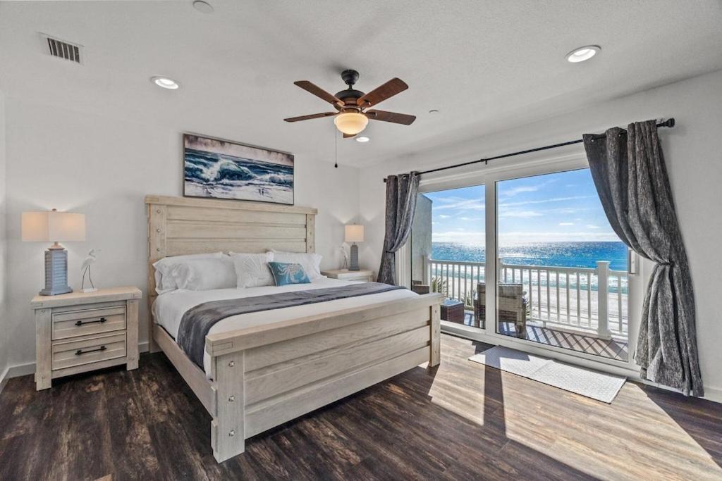 Newly Remodeled Beachfront Townhome - Sleeps 14 Panama City Beach Kültér fotó